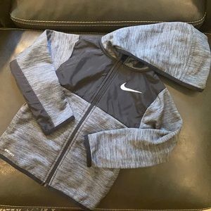 Nike Dri-fit hooded zip up 4T